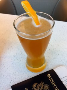 Blue Moon with an orange slice ... just what I needed!