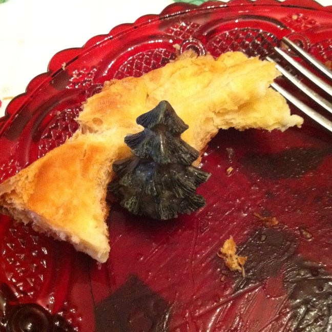 Our crazy fève from early Epiphany at my parents' house last Christmas