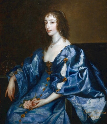 Henrietta Maria of France, Queen Consort of England (1625-1649) and mother of King Charles II
